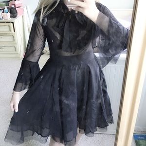 Killstar sheer dress